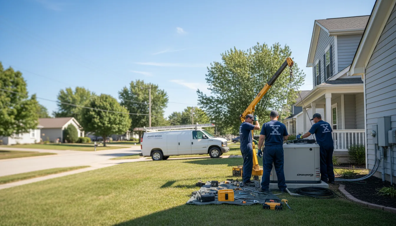 Generator Installation in Weyerhaeuser, WI near me